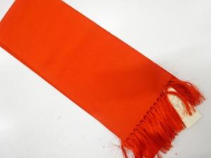 未使用品　本場筑前博多　無地　半幅帯